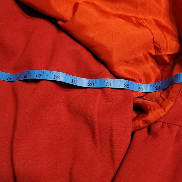 PRINTINE 80% COTTON A Line Stretch comfy womens 2 pc dress suit plus size - Picture 12 of 16